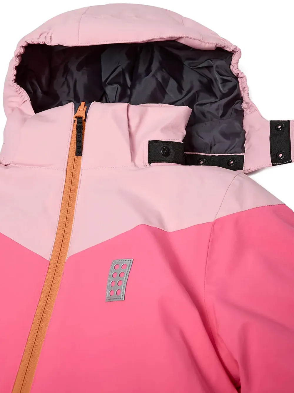  Lego Jested 708 Hooded Panelled Padded Jacket - Pink 