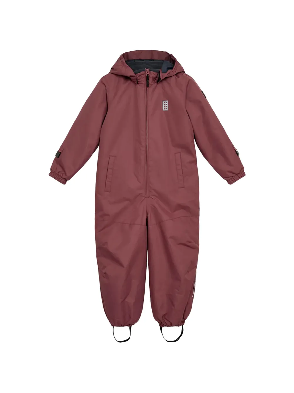 Lego LWJulian 711 hooded appliqué snowsuit - Rosso