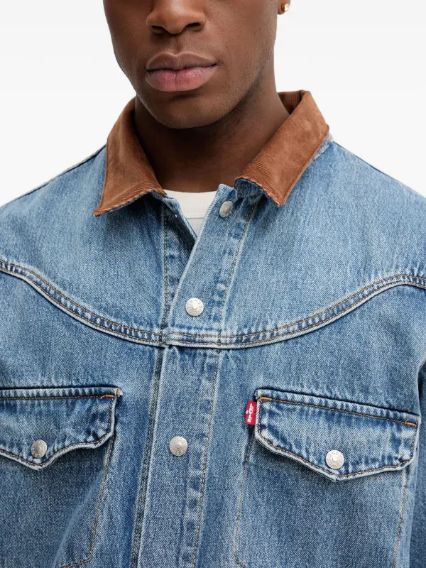 Levi's Western Shorthorn Trucker デニムジャケット | ブルー