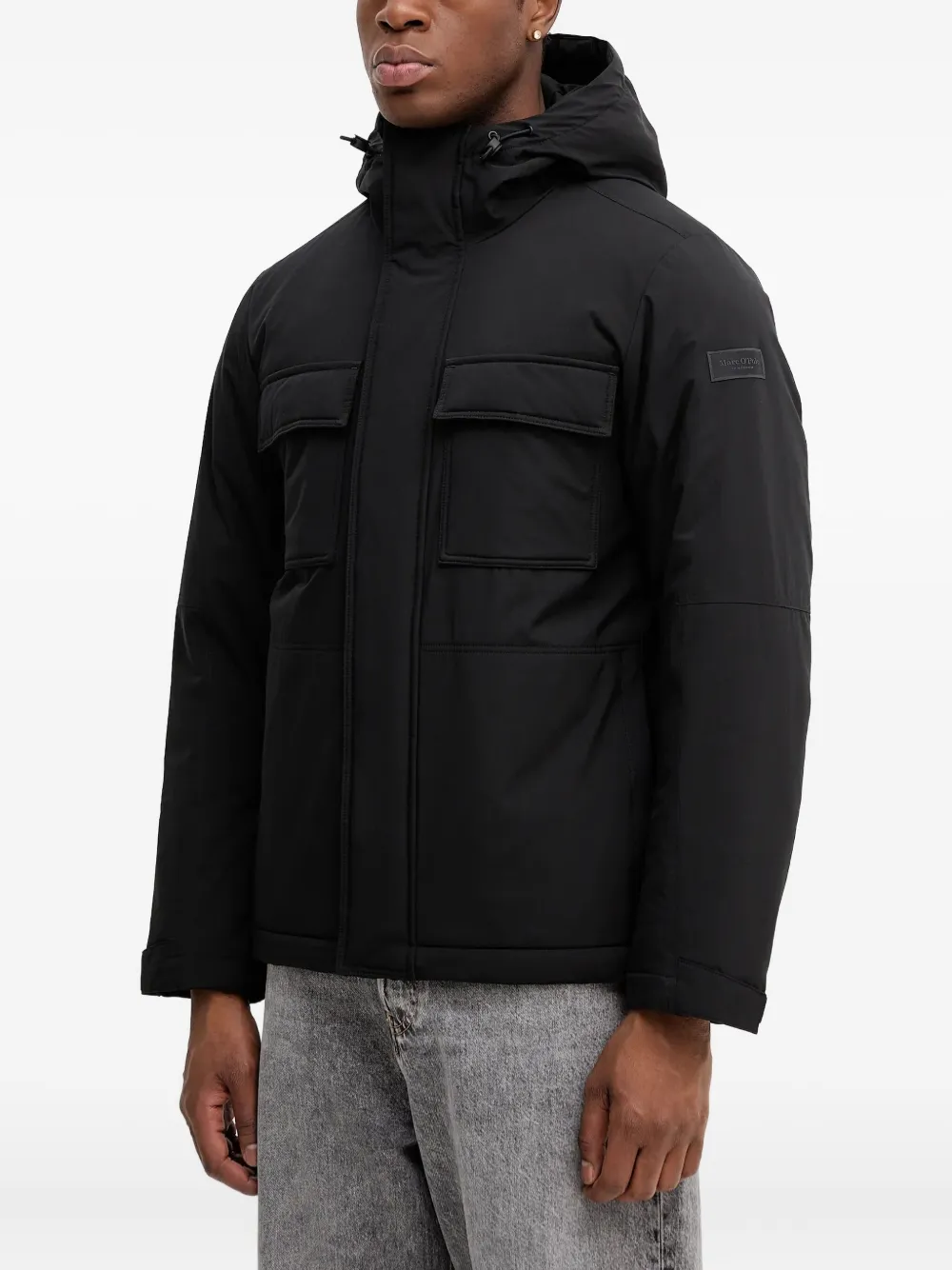 Marc O'Polo hooded jacket | Black | Image 1