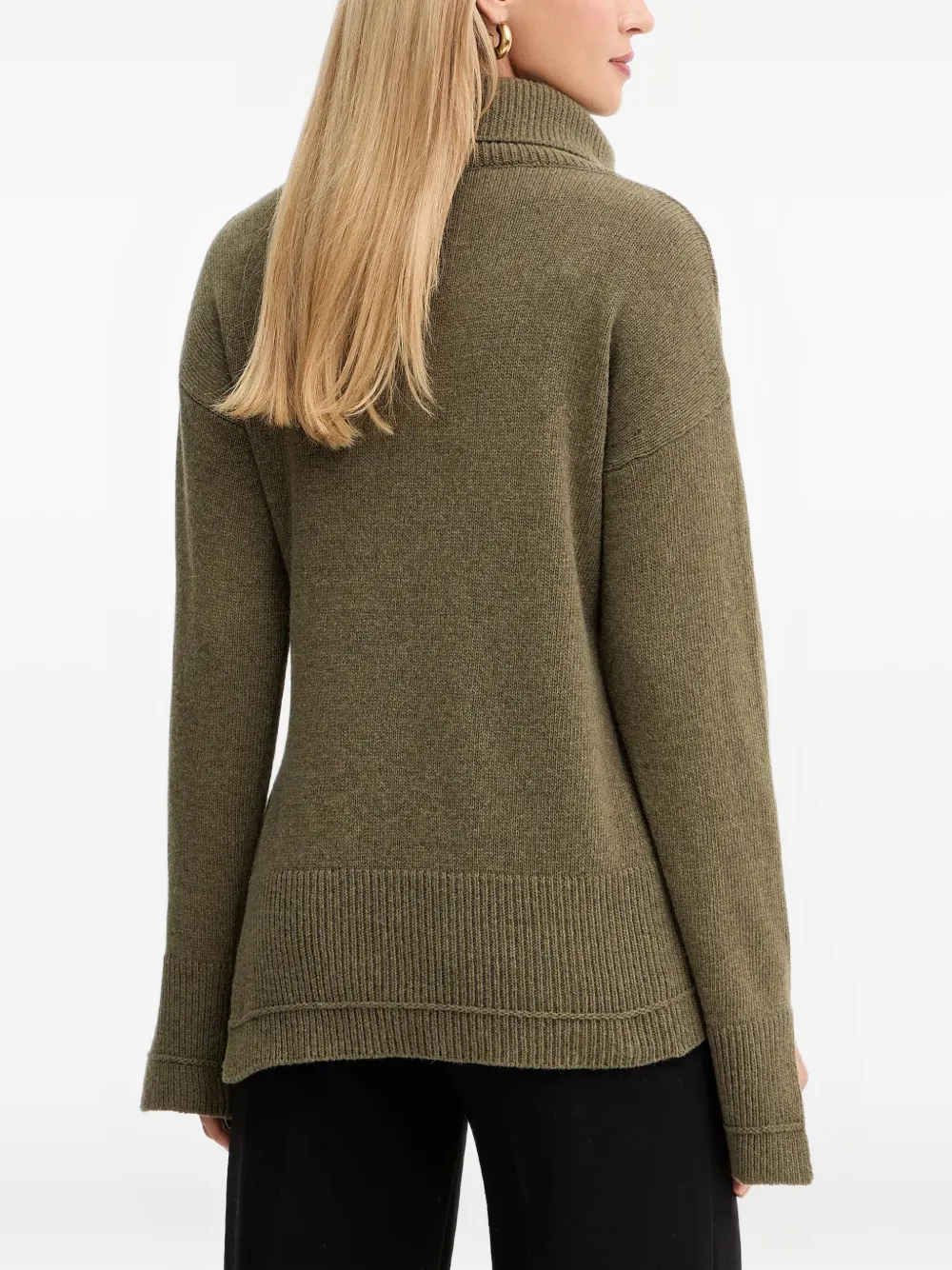  Simona Corsellini Turtleneck Sweater - Green 