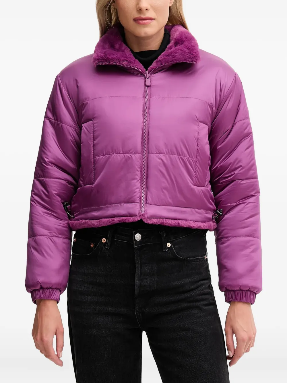 Save The Duck reversible jacket | Paars | Image 1