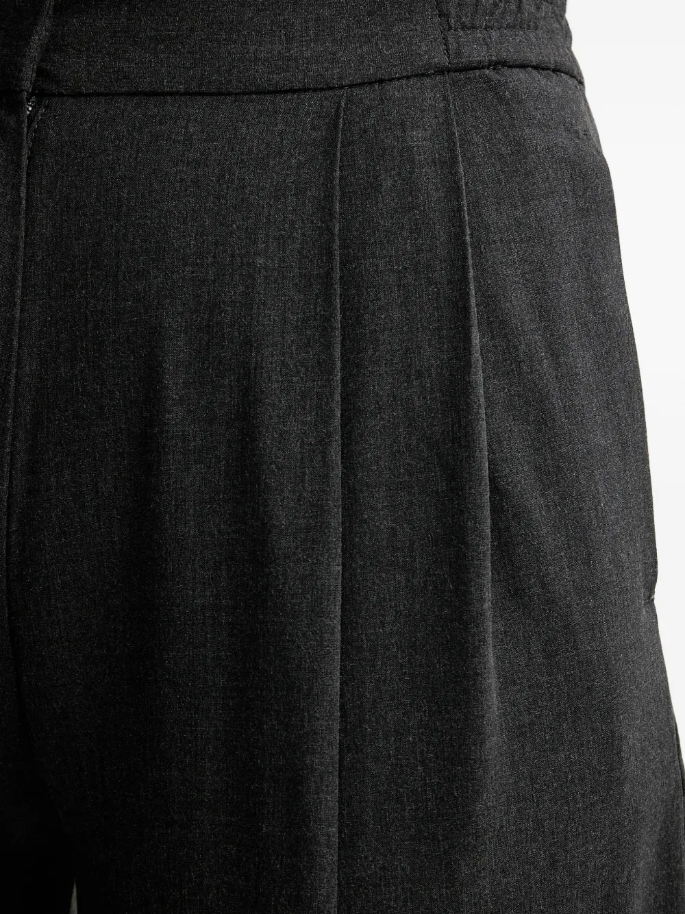 Sessun Pleated Wide-leg Trousers In Gray