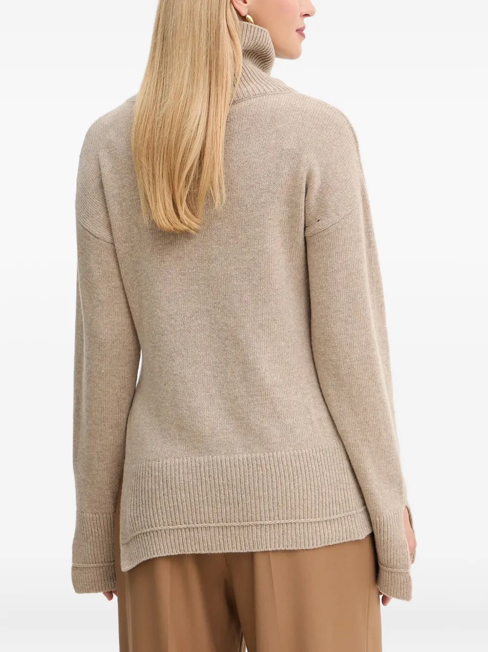  Simona Corsellini Turtleneck Sweater - Neutrals 