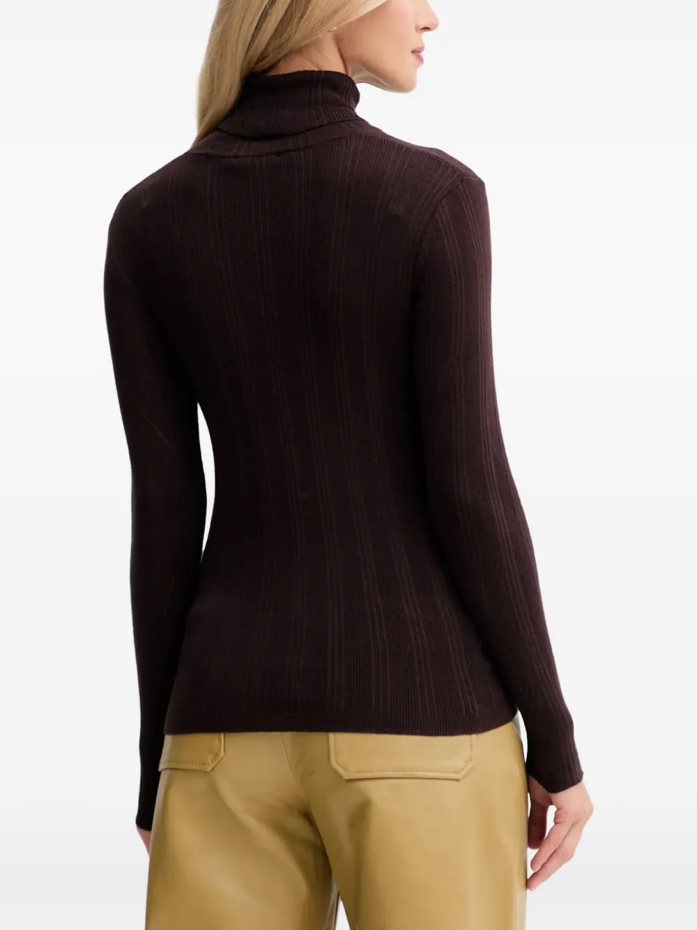 Sessun Roll-neck Sweater In Brown