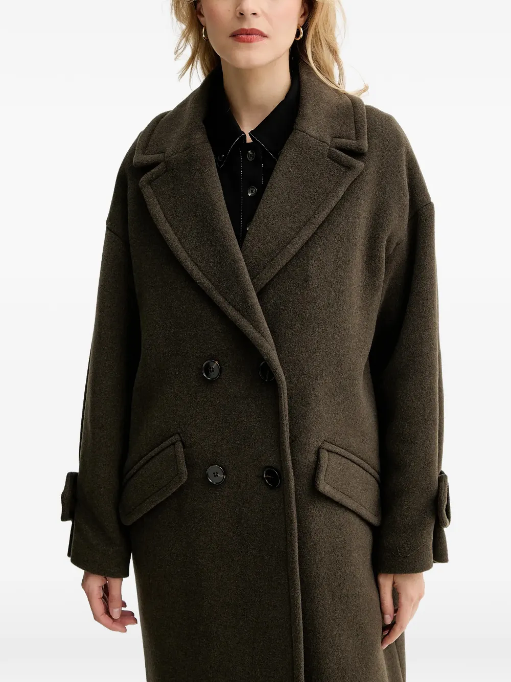 双排扣外套