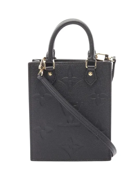 Louis Vuitton Pre-Owned 2021-2025 Monogram Empreinte Petit Sac Plat satchel