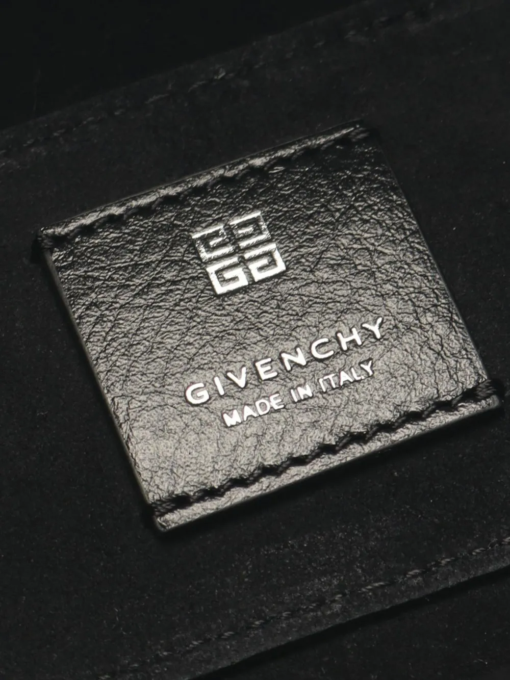 Pre-owned Givenchy 2010-2025 Small Leather Pumpkin Bucket Bag In Black