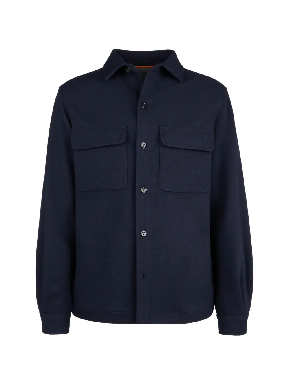 Tod's flap-pocket shirt - Blu