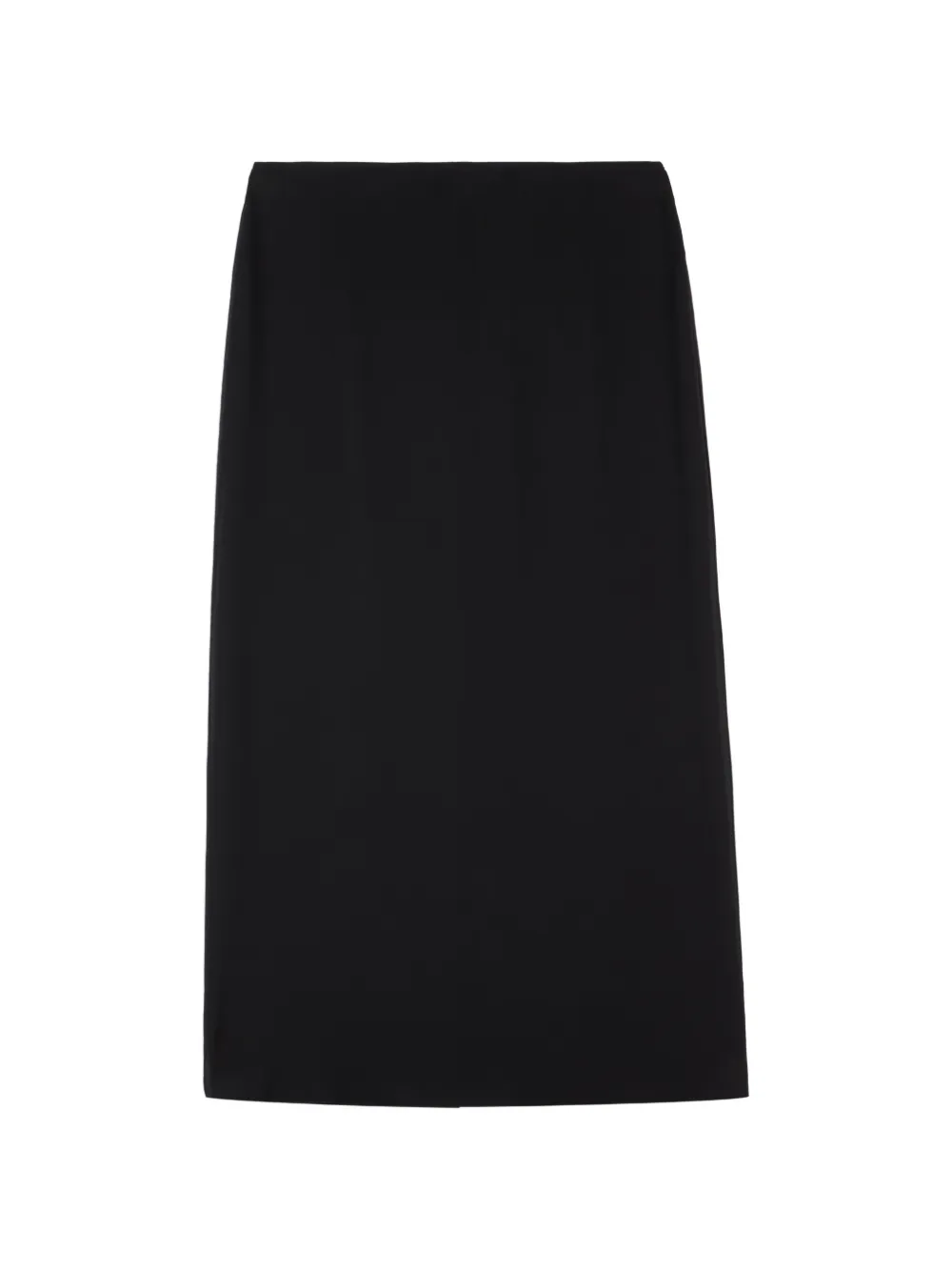 Tod's silk midi skirt - Black