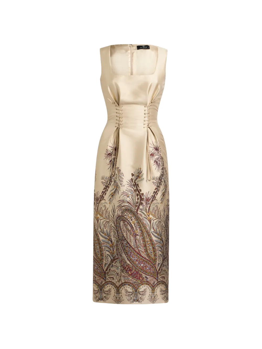 Etro Paisley Dress In Neutral