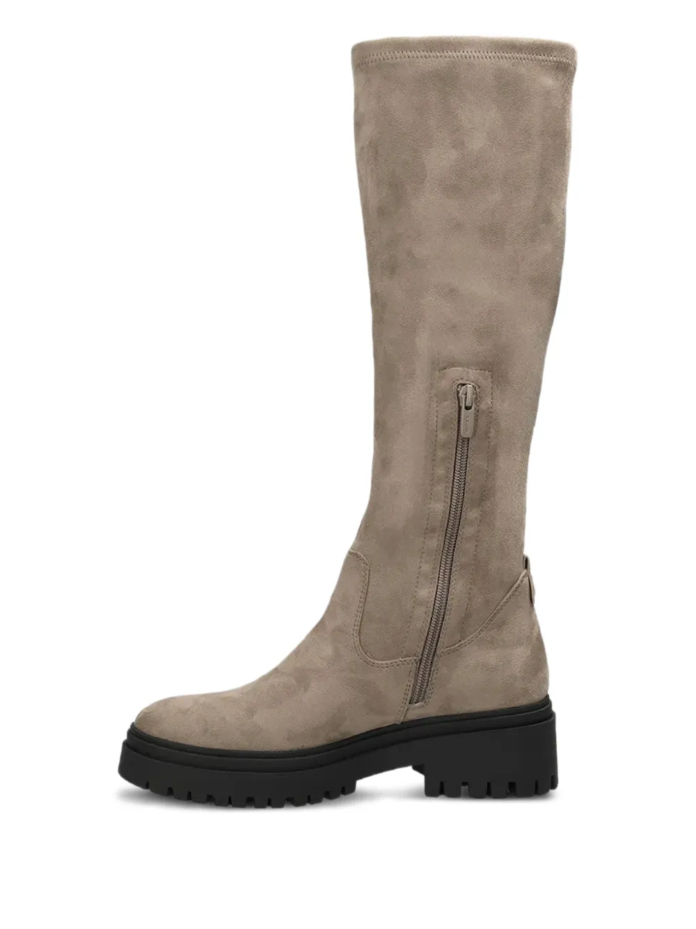  Mexx Lug-sole Tall Boots - Neutrals 