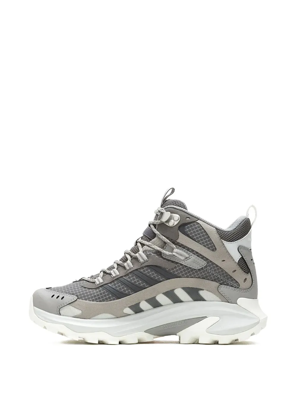 Merrell Moab Speed 2 Mid Hiking Boots In Gray
