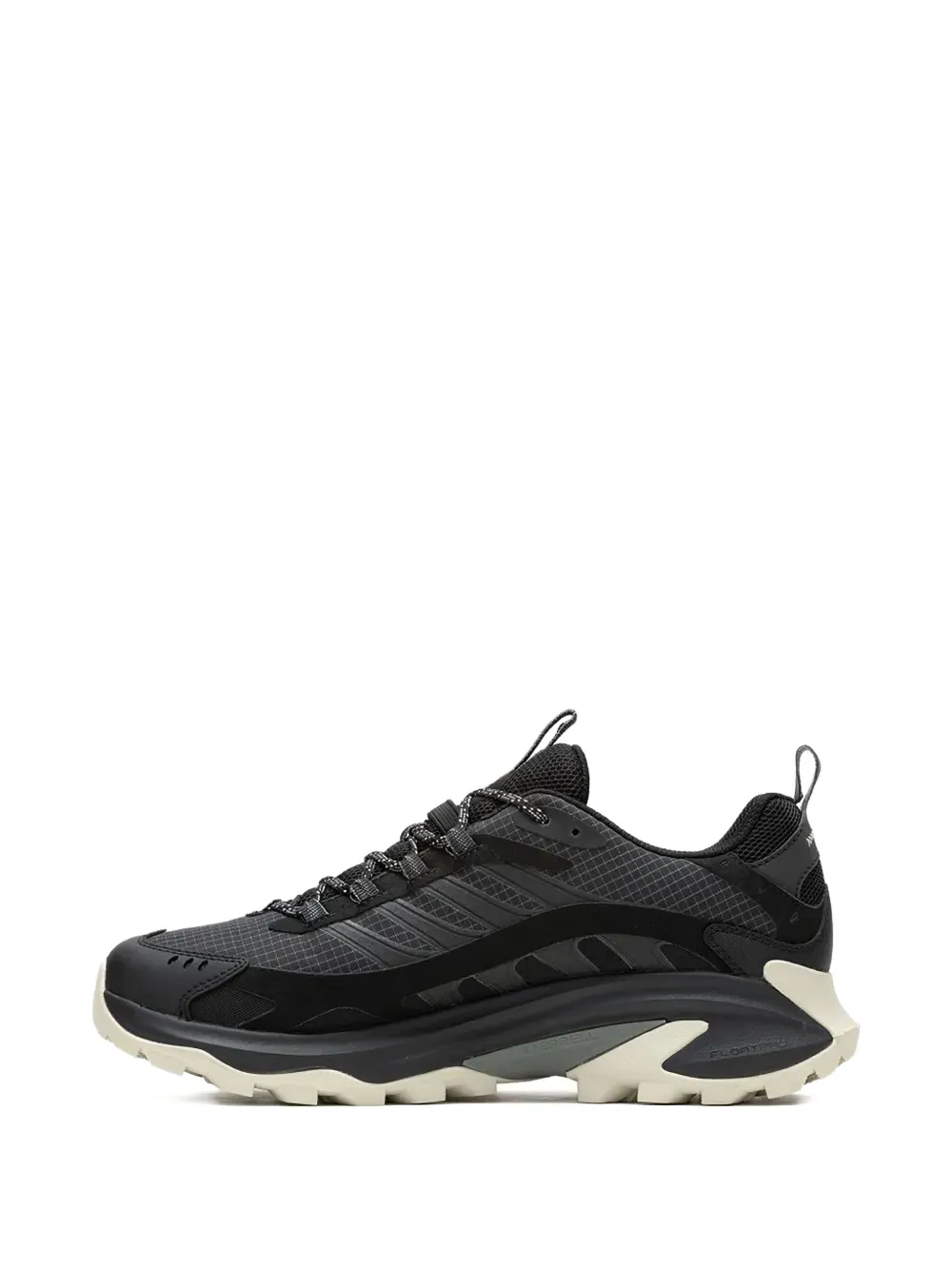 Merrell Moab Speed 2 Grid Panelled Sneakers In Black