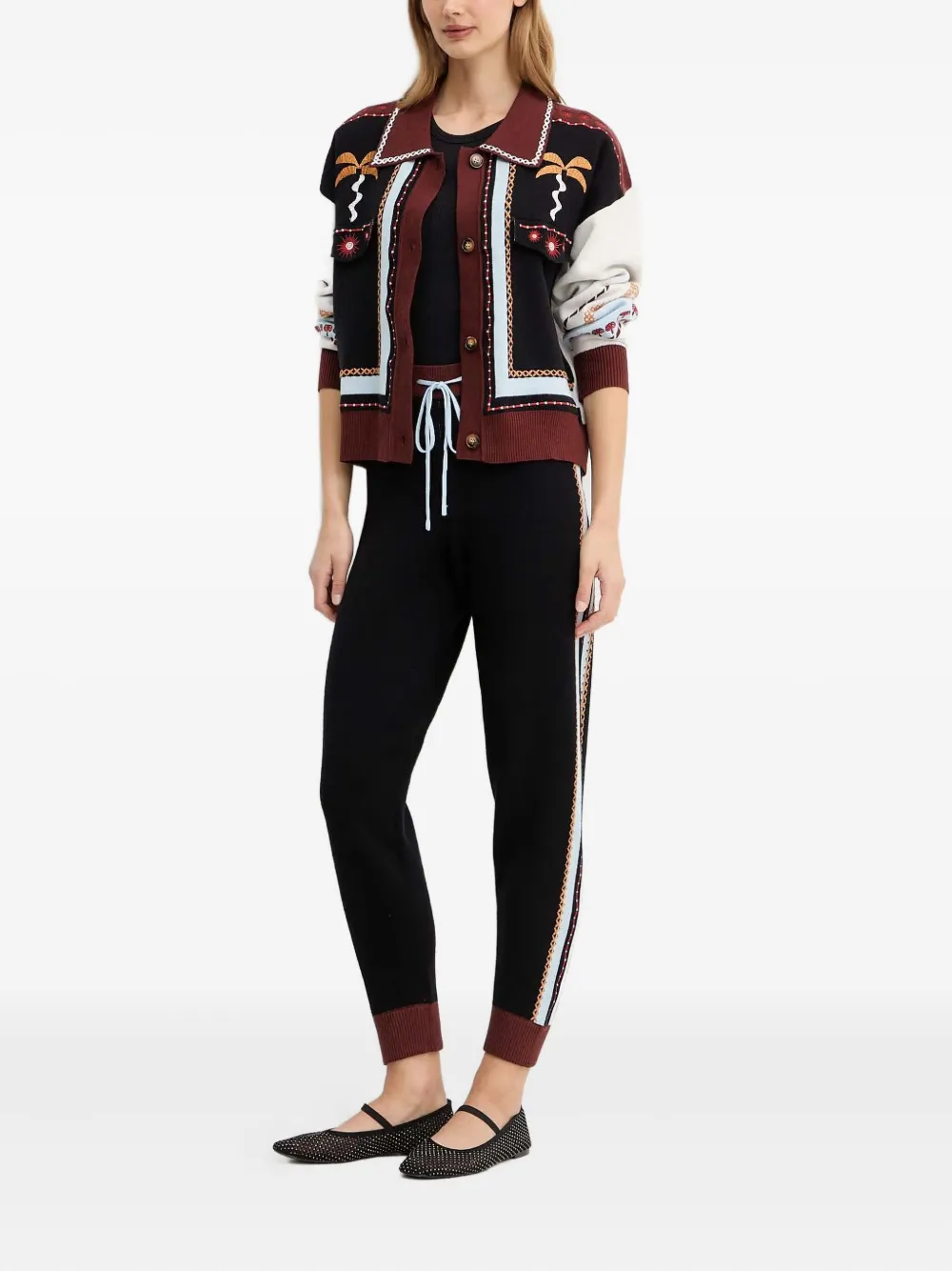 NEVER FULLY DRESSED embroidered pocket cardigan | Cardigans | Image 2