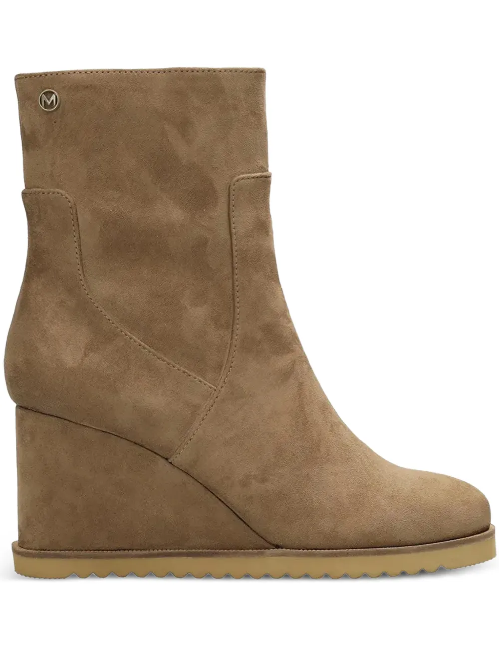 MEXX wedge zip boots - Marrone