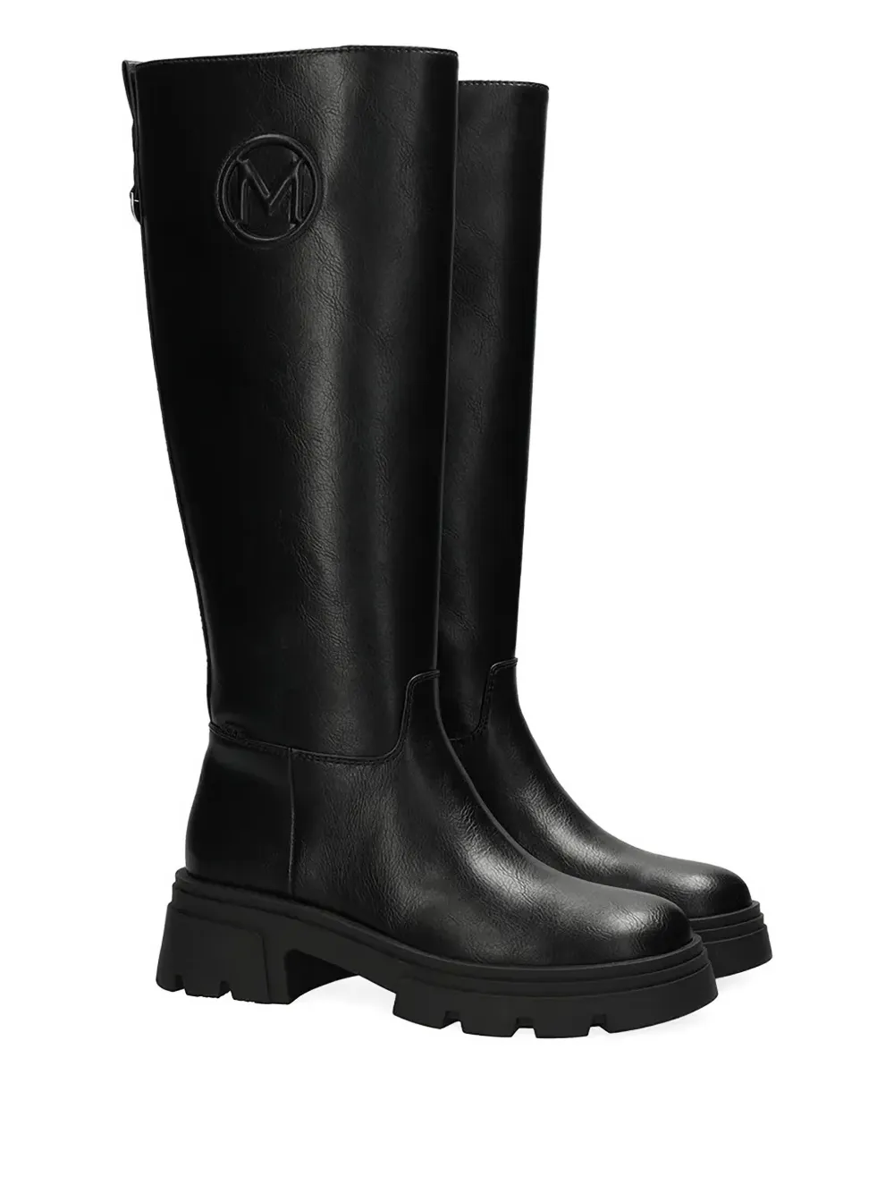 MEXX Laarzen met logoplakkaat Zwart