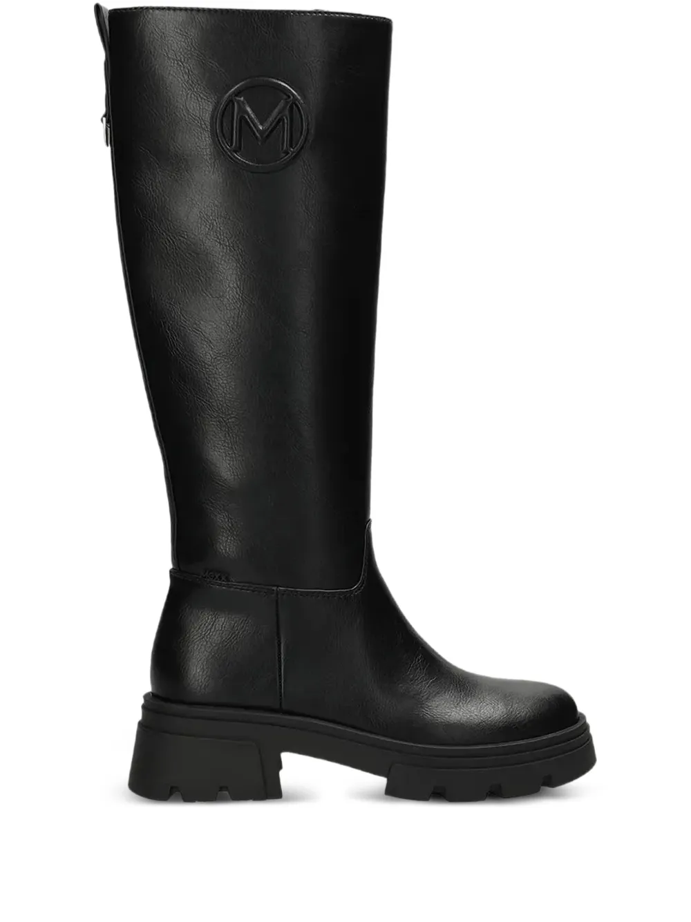 MEXX logo plaque boots - Nero