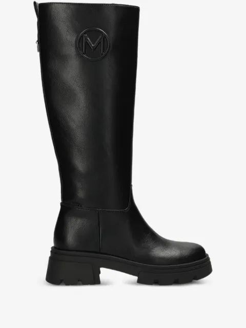 MEXX botas con placa del logo