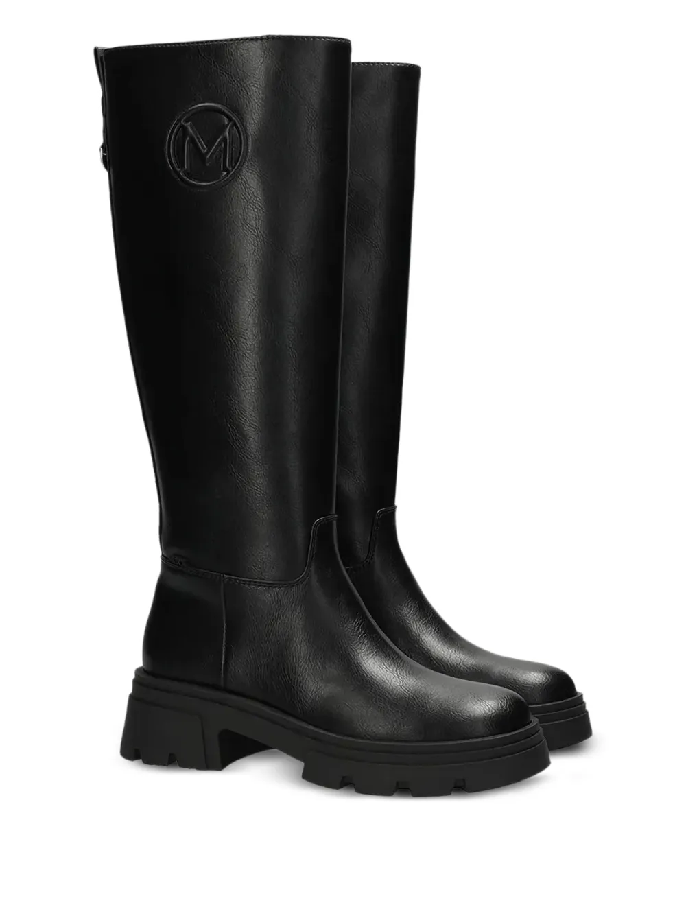  Mexx Logo Plaque Boots - Black 