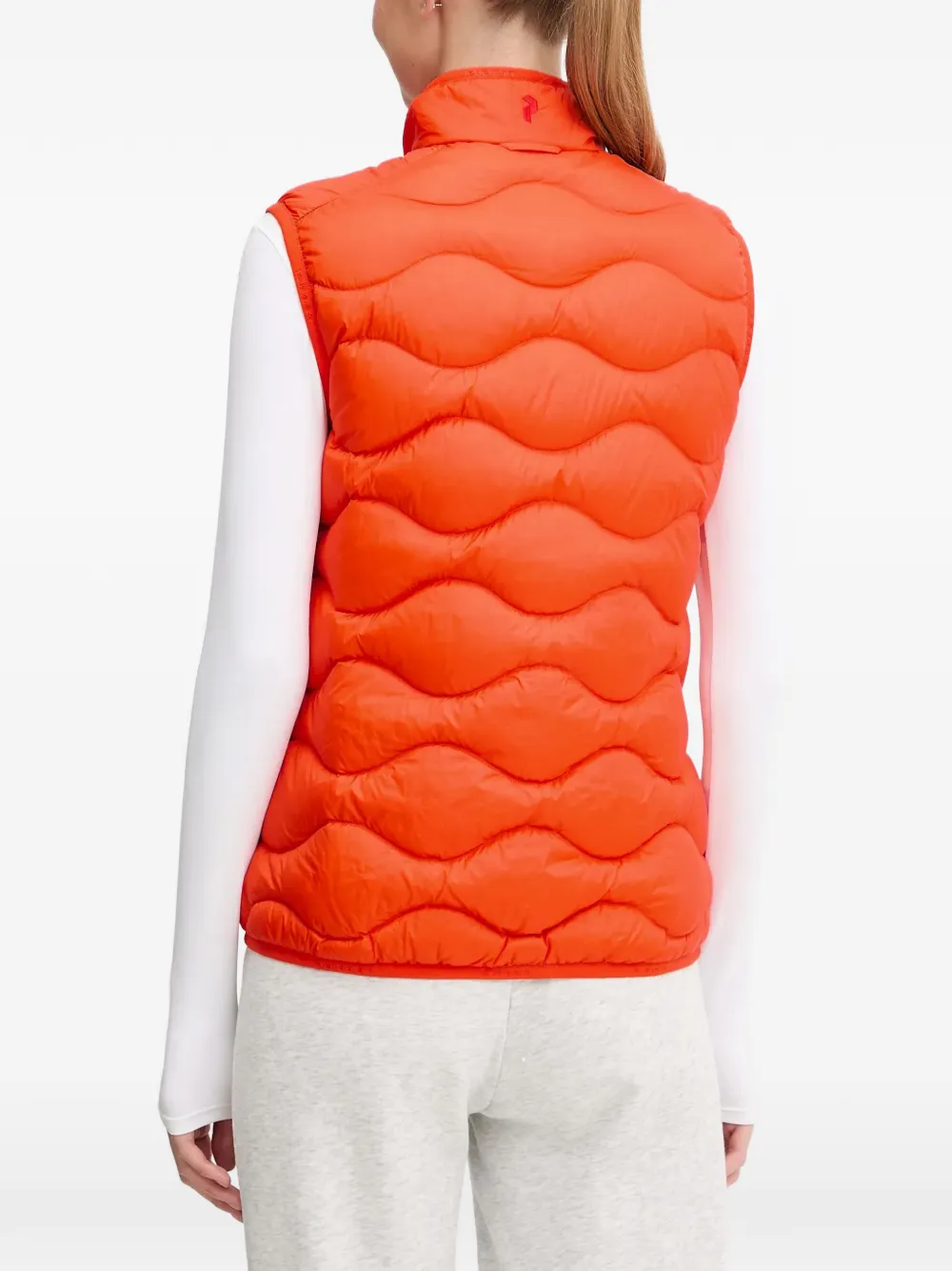  Peak Performance Helium Quilted Zip Jacket - Orange 