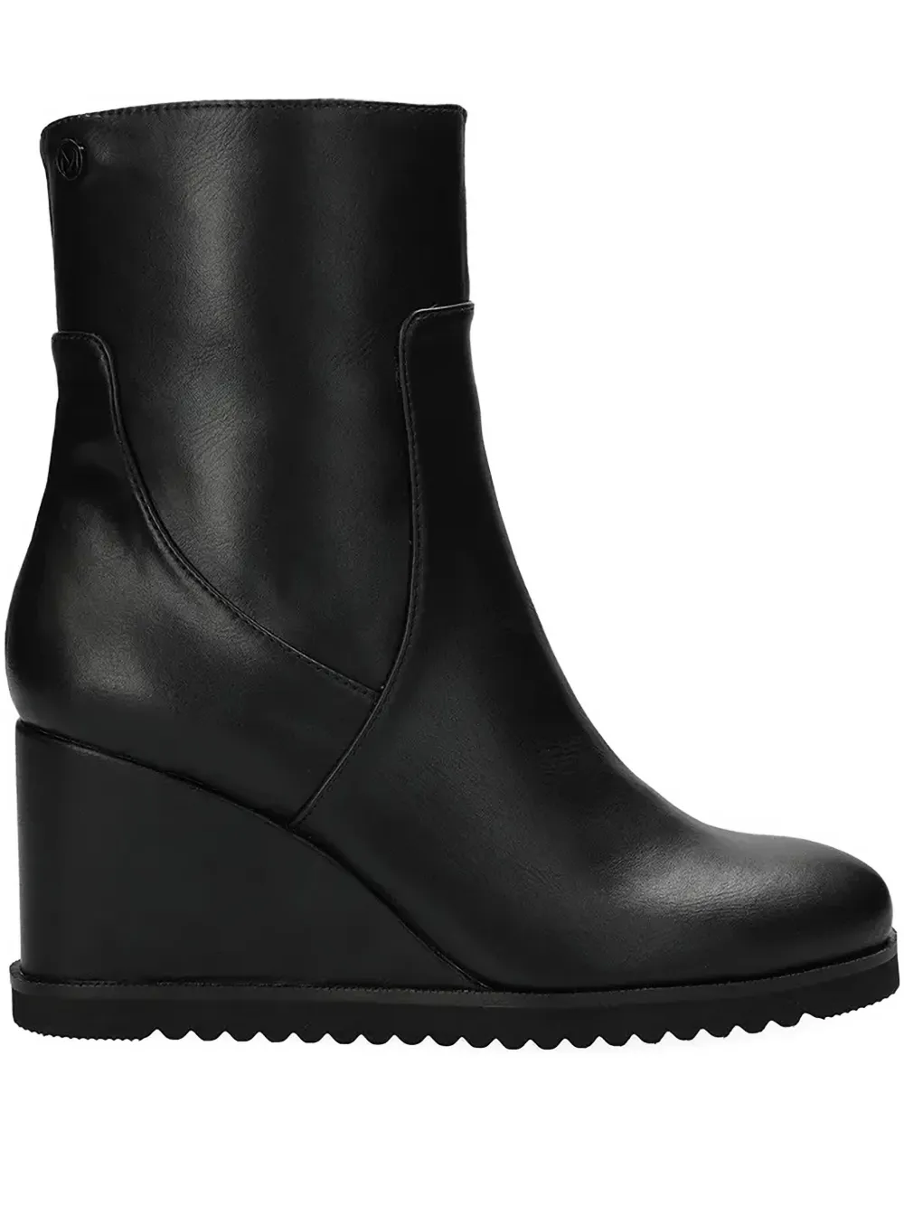 MEXX wedge zip boots - Nero