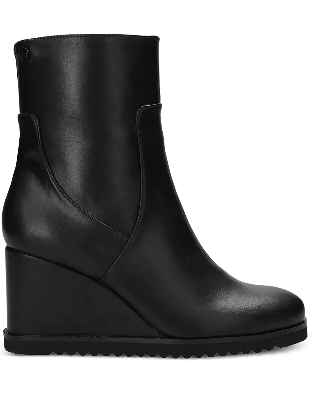 MEXX wedge zip boots - Nero