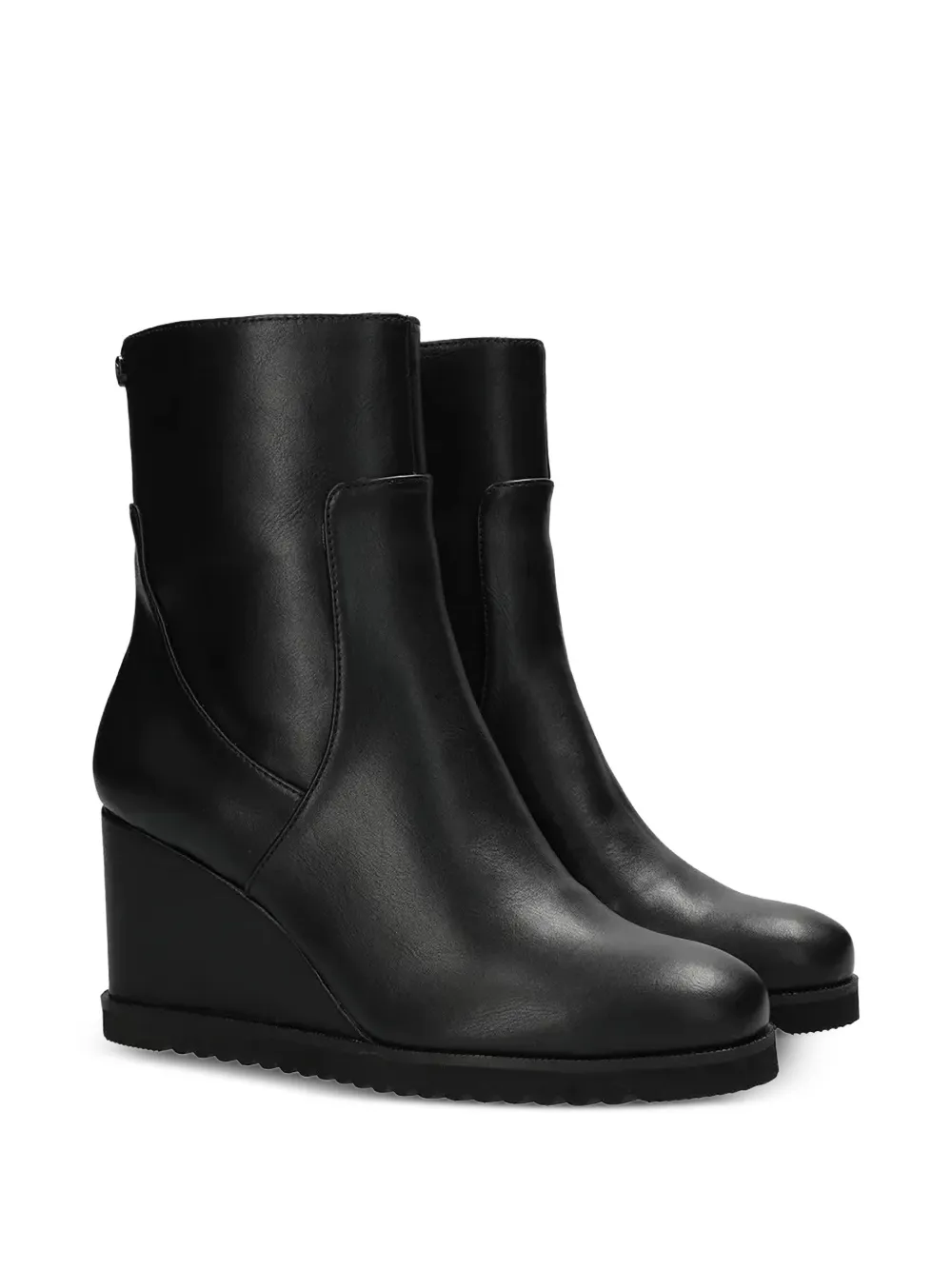  Mexx Wedge Zip Boots - Black 