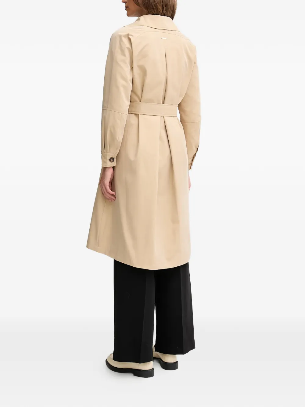  Pedro Del Hierro Button-up Trench Coat - Neutrals 