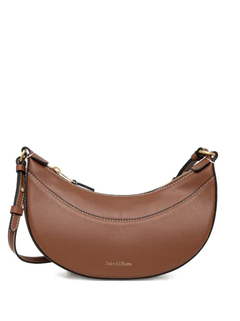Pedro Del Hierro logo-print crossbody bag