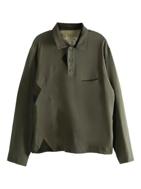 Ziggy Chen cotton rugby shirt
