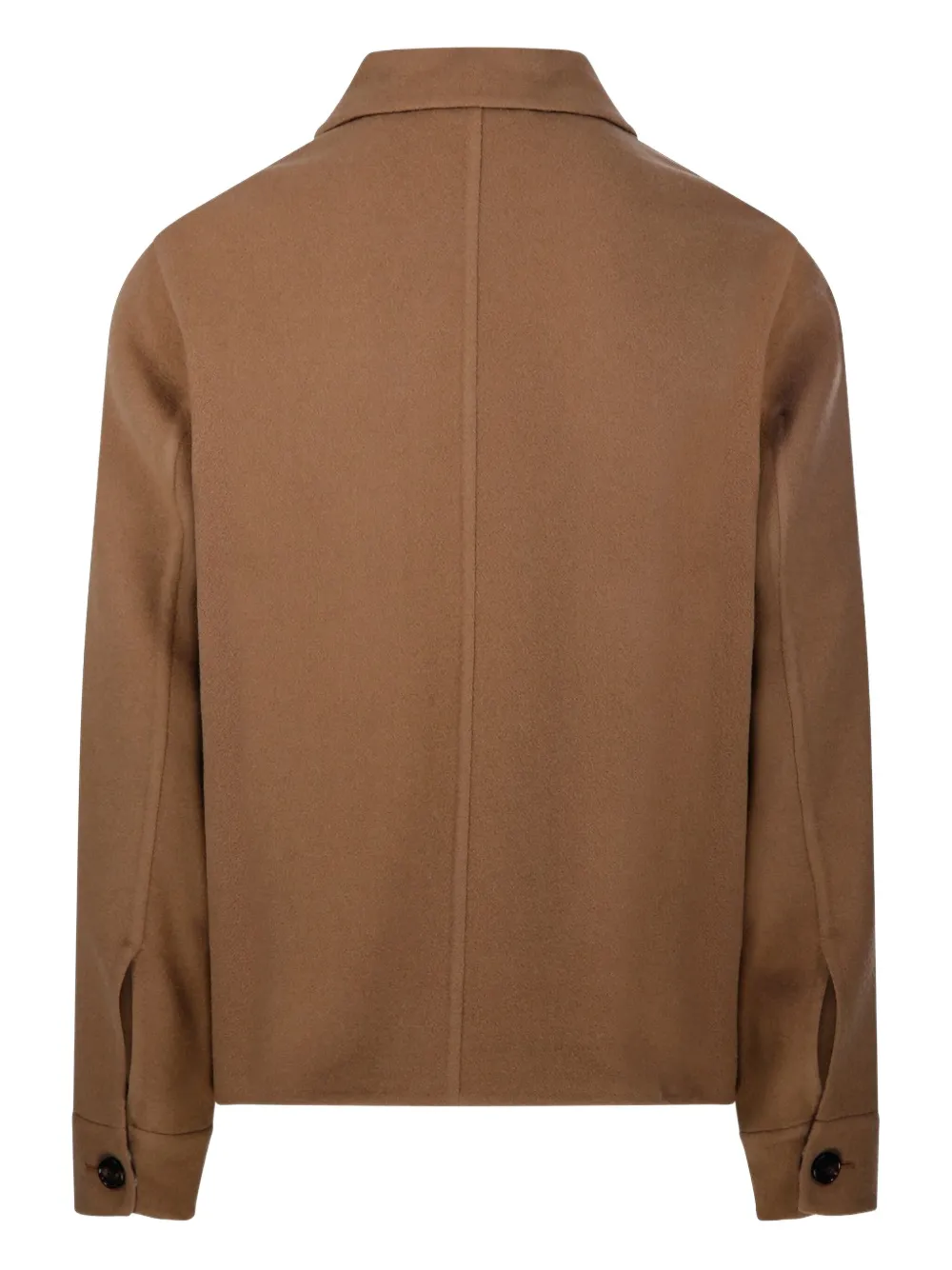 Burberry Wollen shirtjack Bruin