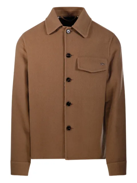 Burberry wool shirt jacket 