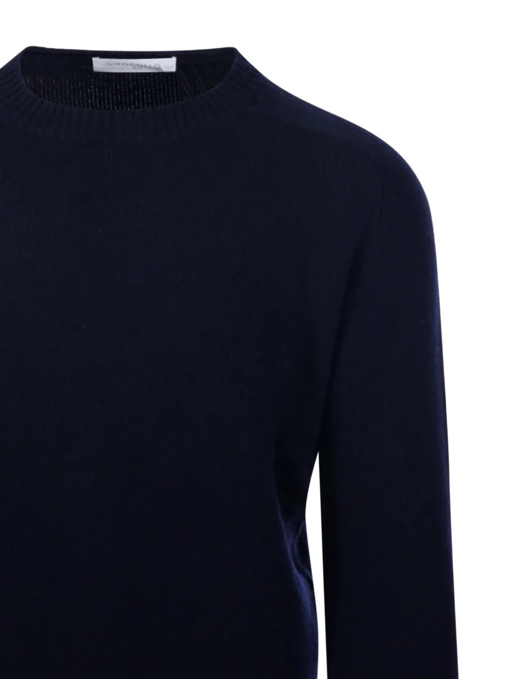 Cashmere Company Crew-neck Sweater In Blue