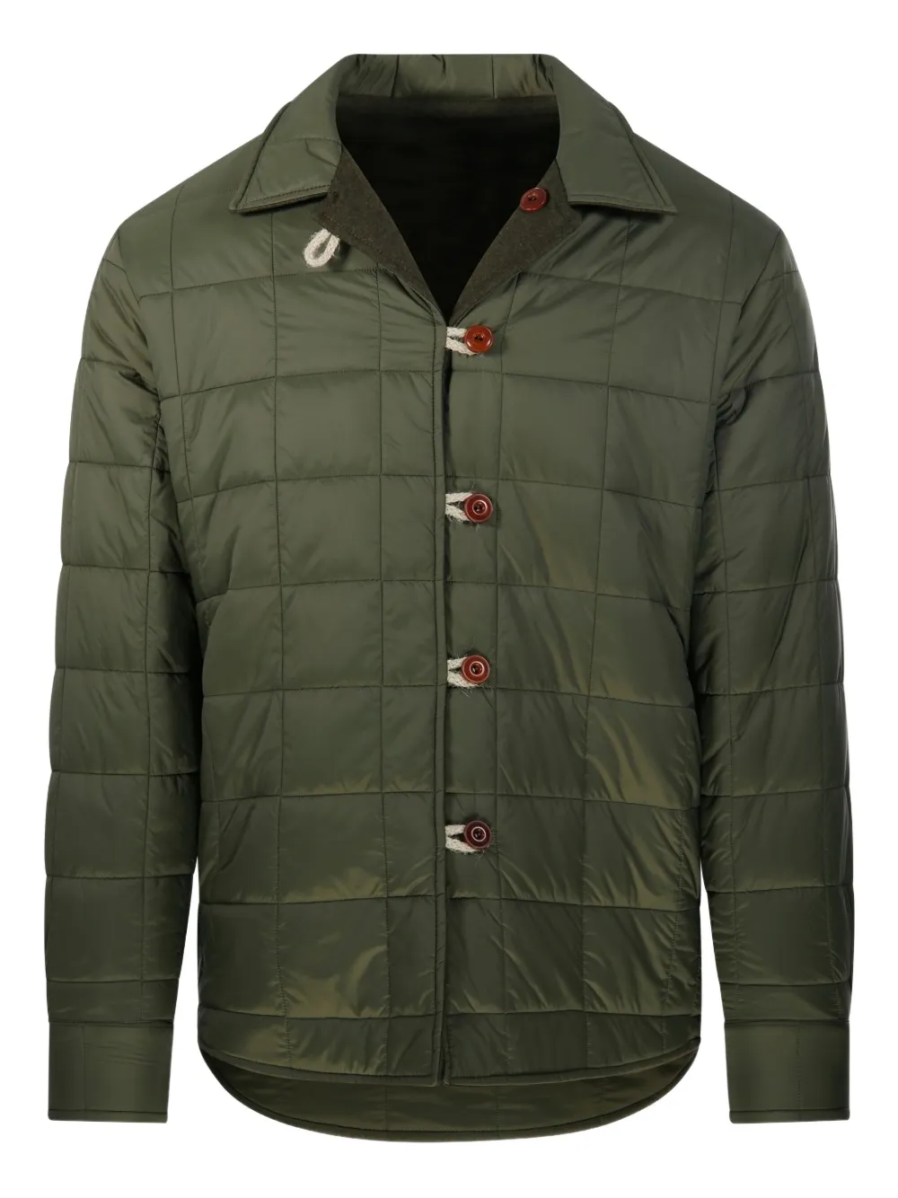 East Harbour Surplus button-down shirt jacket | Green | Image 1