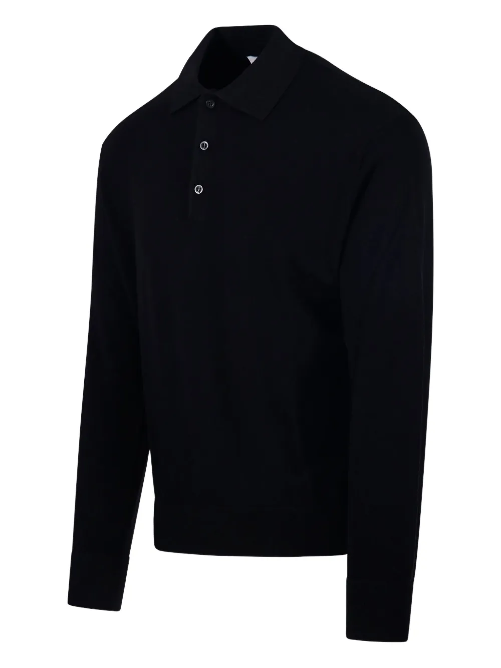 Diana Studio Wool Polo Shirt In Black
