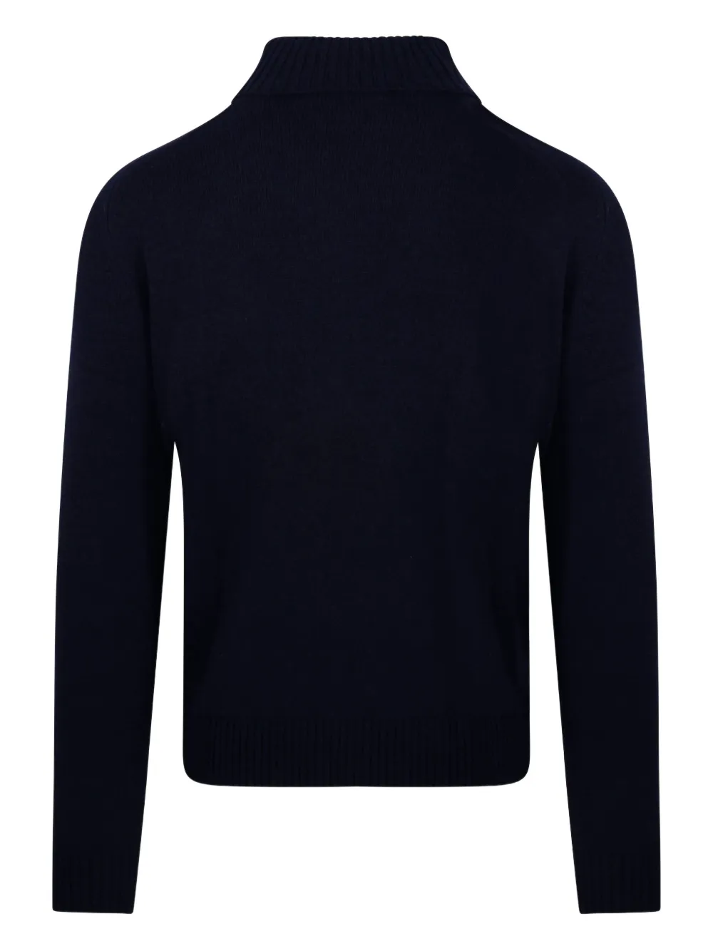 CASHMERE COMPANY roll-neck sweater - Blauw
