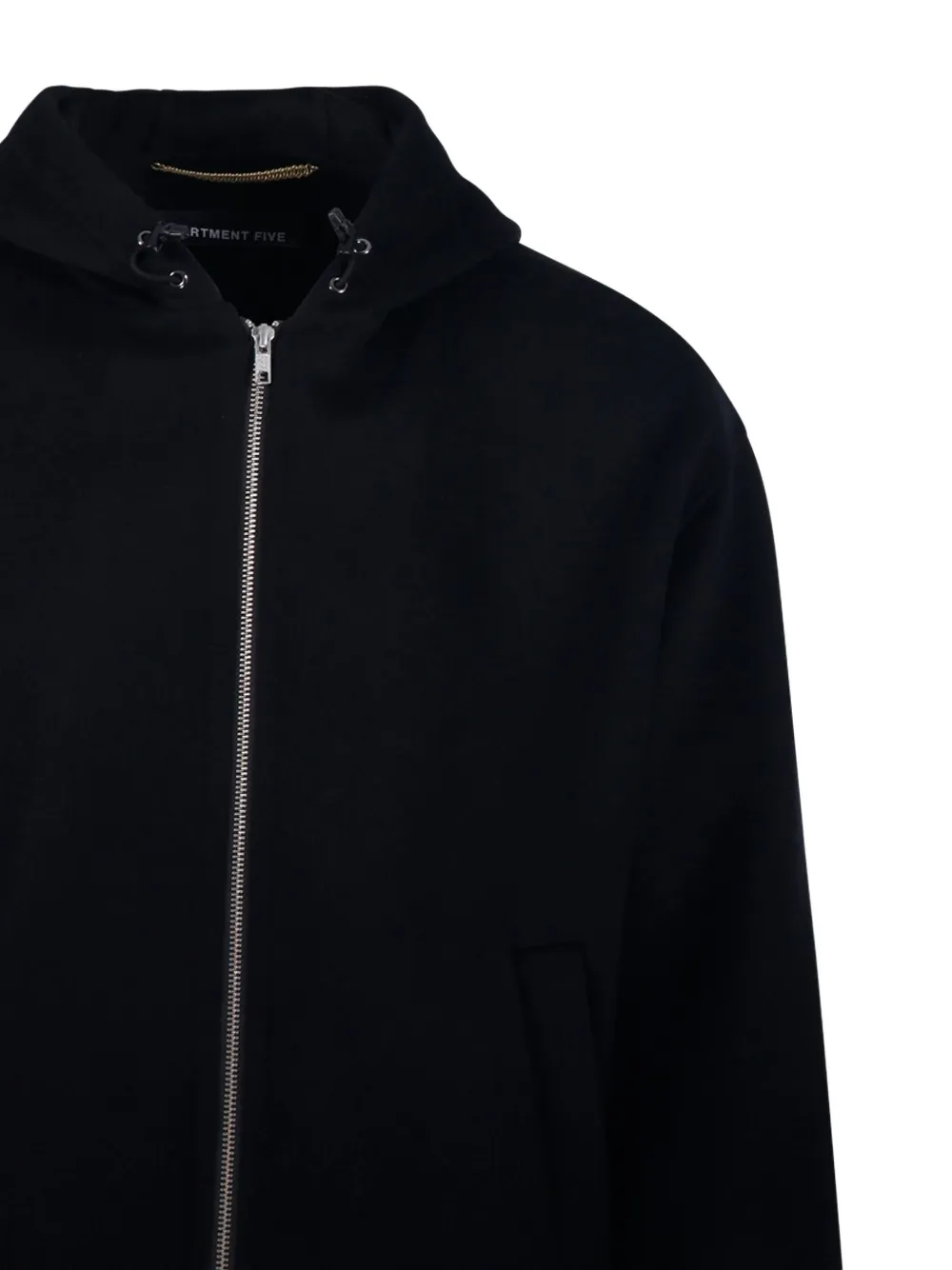 Department 5 Jack met capuchon en rits Zwart