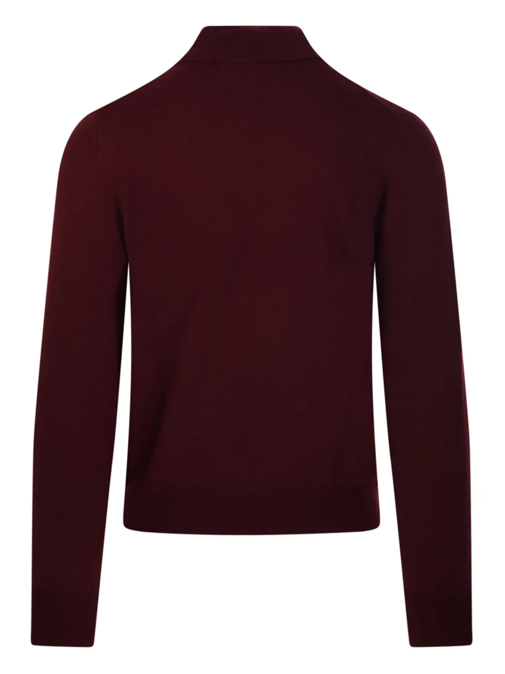 CASHMERE COMPANY roll-neck sweater - Rood