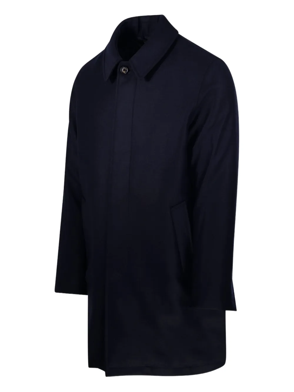Sealup Single-breasted Trench Coat In Blue