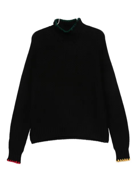 YMC suéter con cuello de tortuga