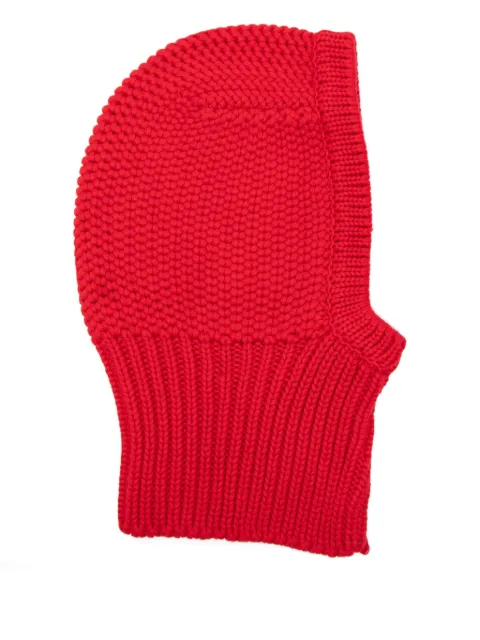 YMC rick-rack knitted balaclava