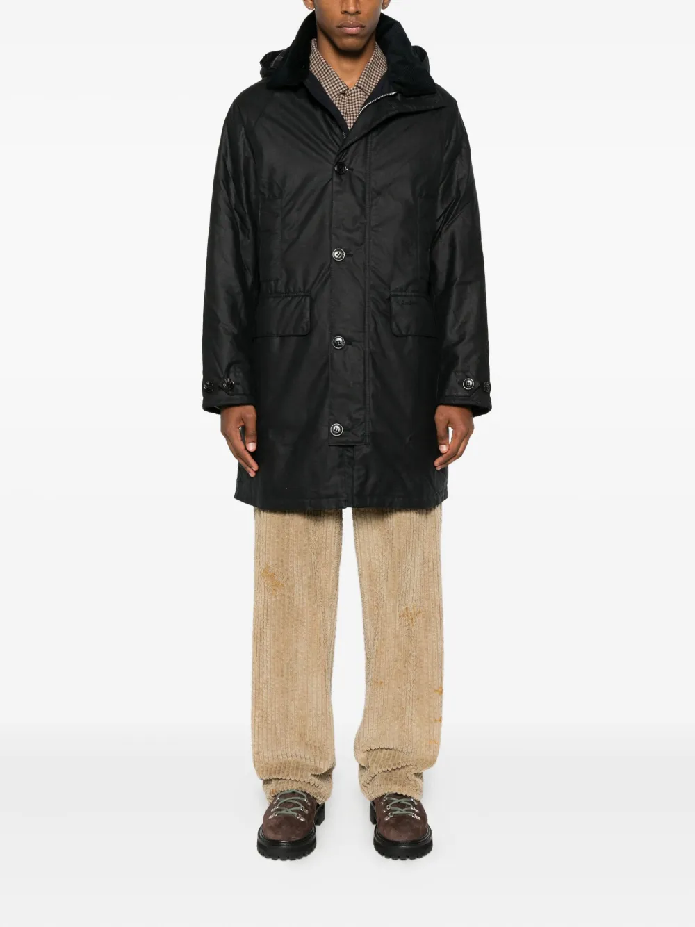 Barbour Beaudale corduroy-hooded trench | Trench Coats  | Image 2