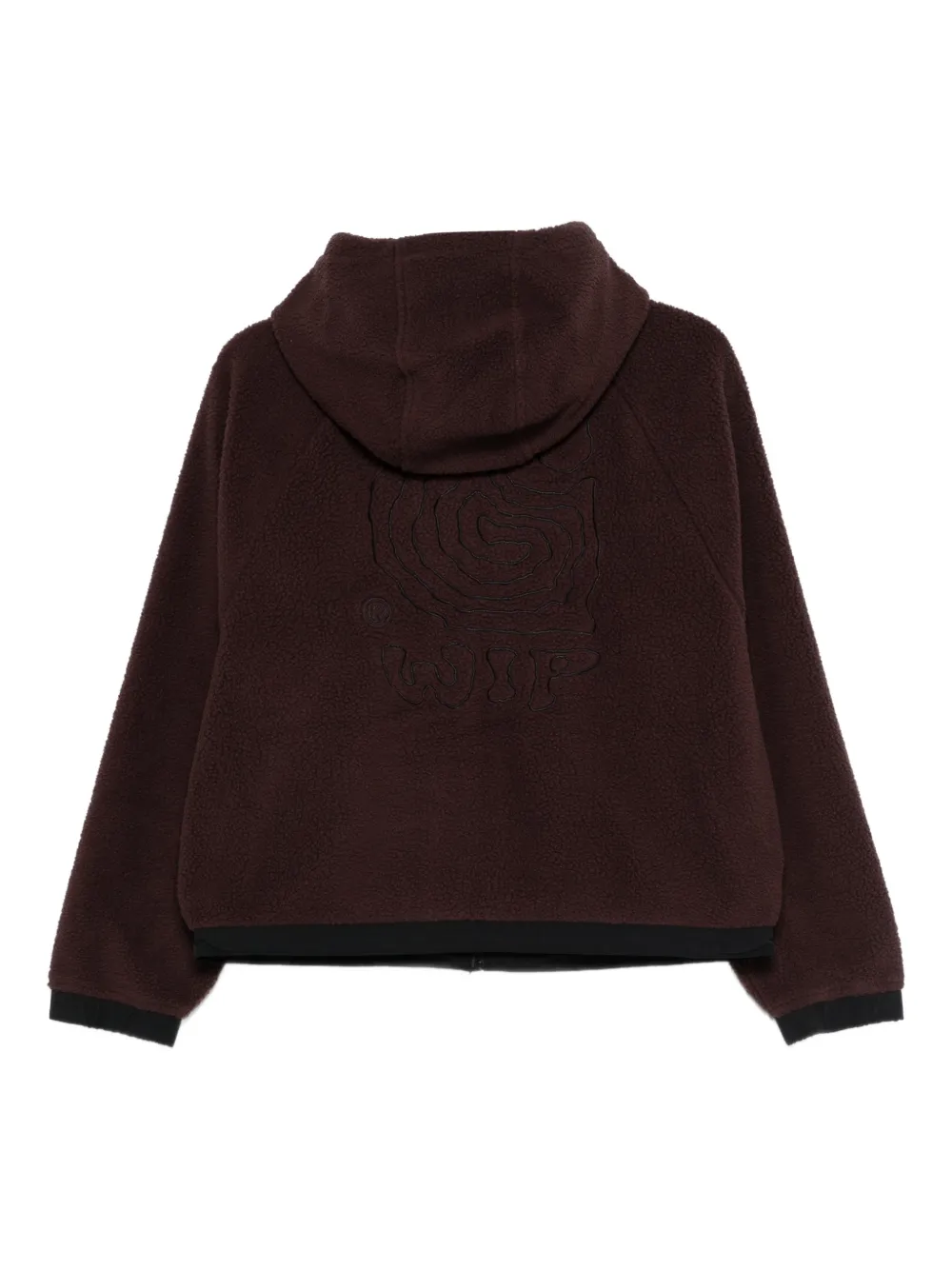 Carhartt WIP Helix hooded fleece jacket | Faux Fur & Shearling Jackets | Image 2