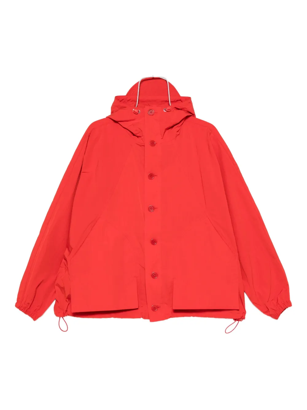 YMC drawstring hooded jacket | Red | Image 1