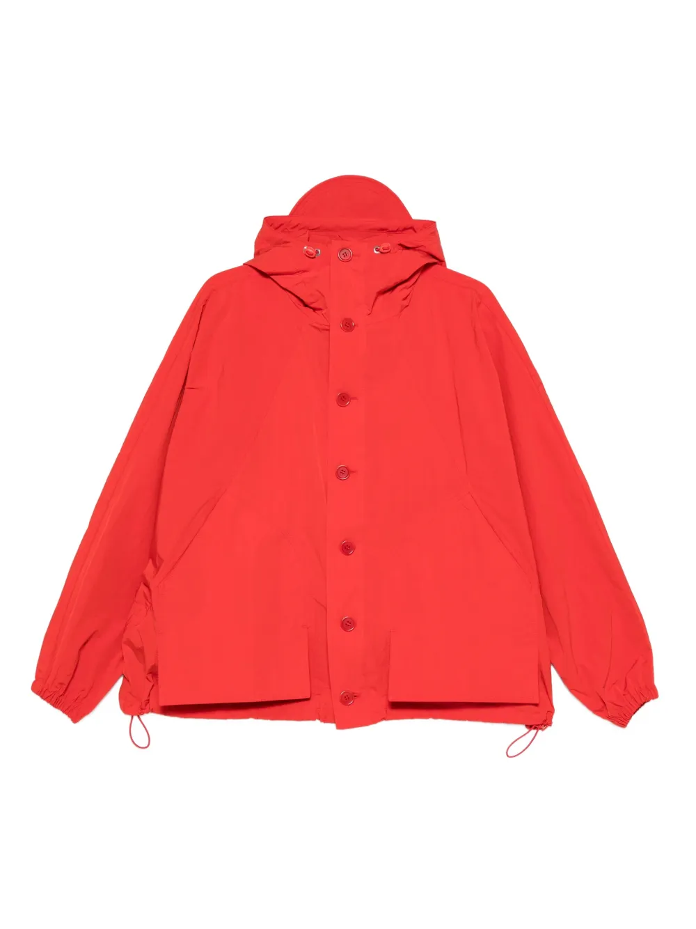 YMC drawstring hooded jacket | Red | Image 1