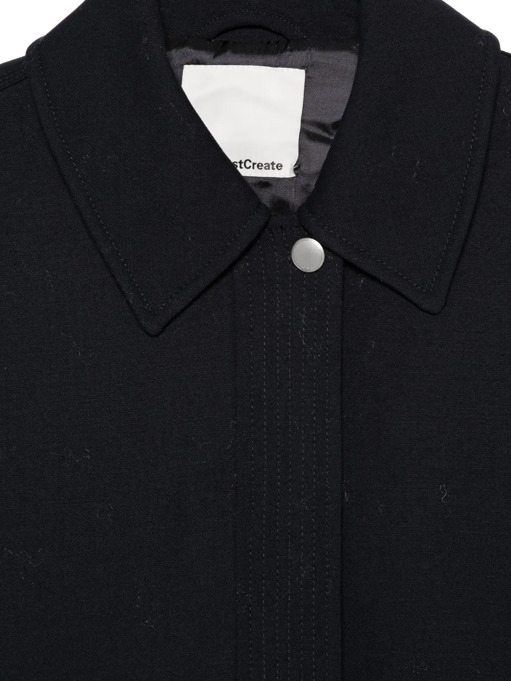 YMC Heath bomberjack met rits op de mouw Zwart