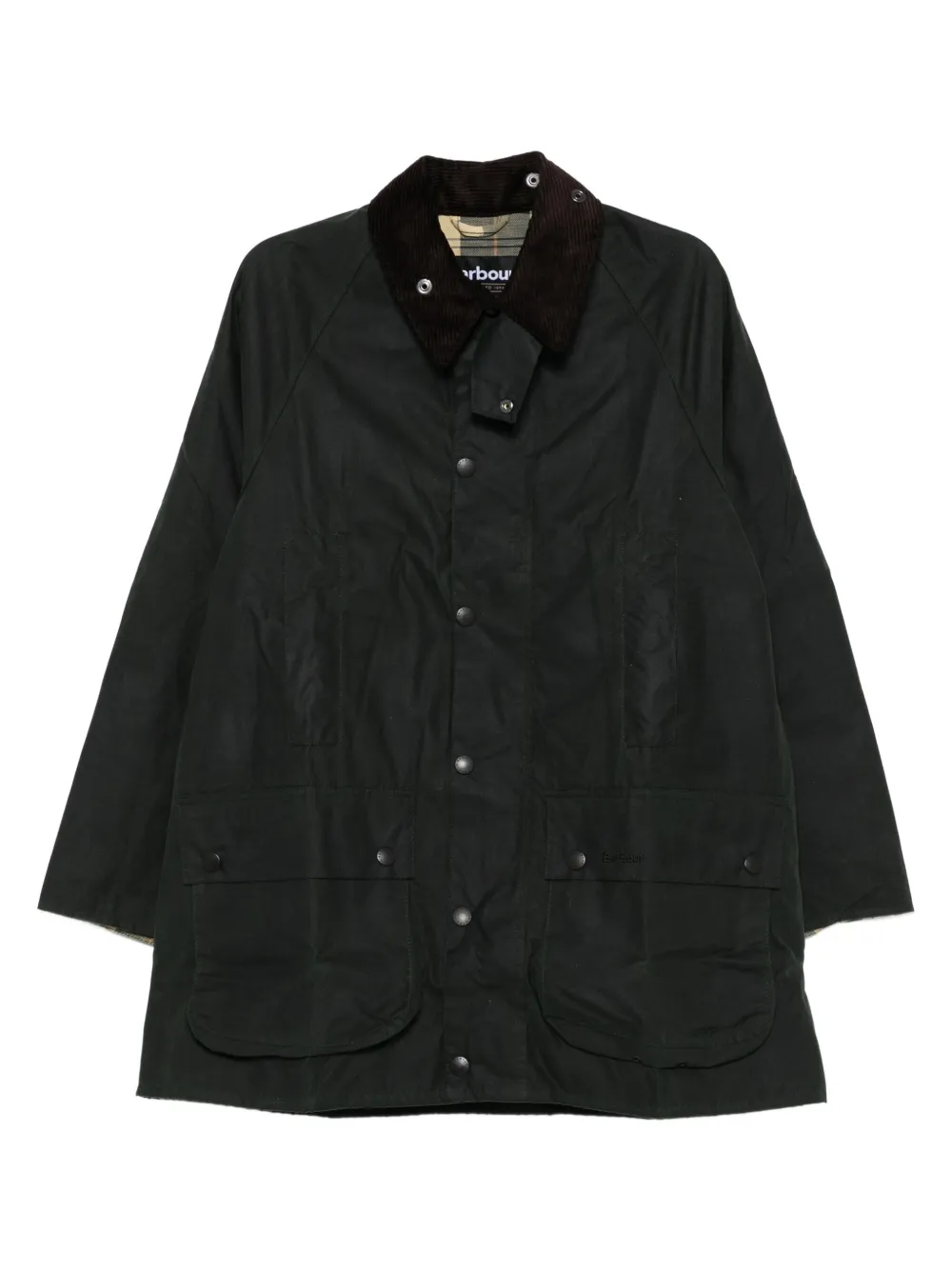 Barbour Beaufort® corduroy-collar jacket | Green | Image 1