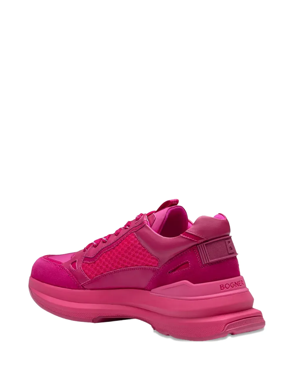 BOGNER logo-detail low-top sneakers - Roze