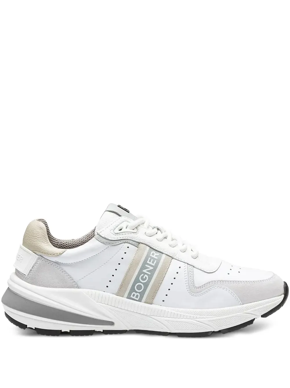 BOGNER striped sneakers | White | Image 1
